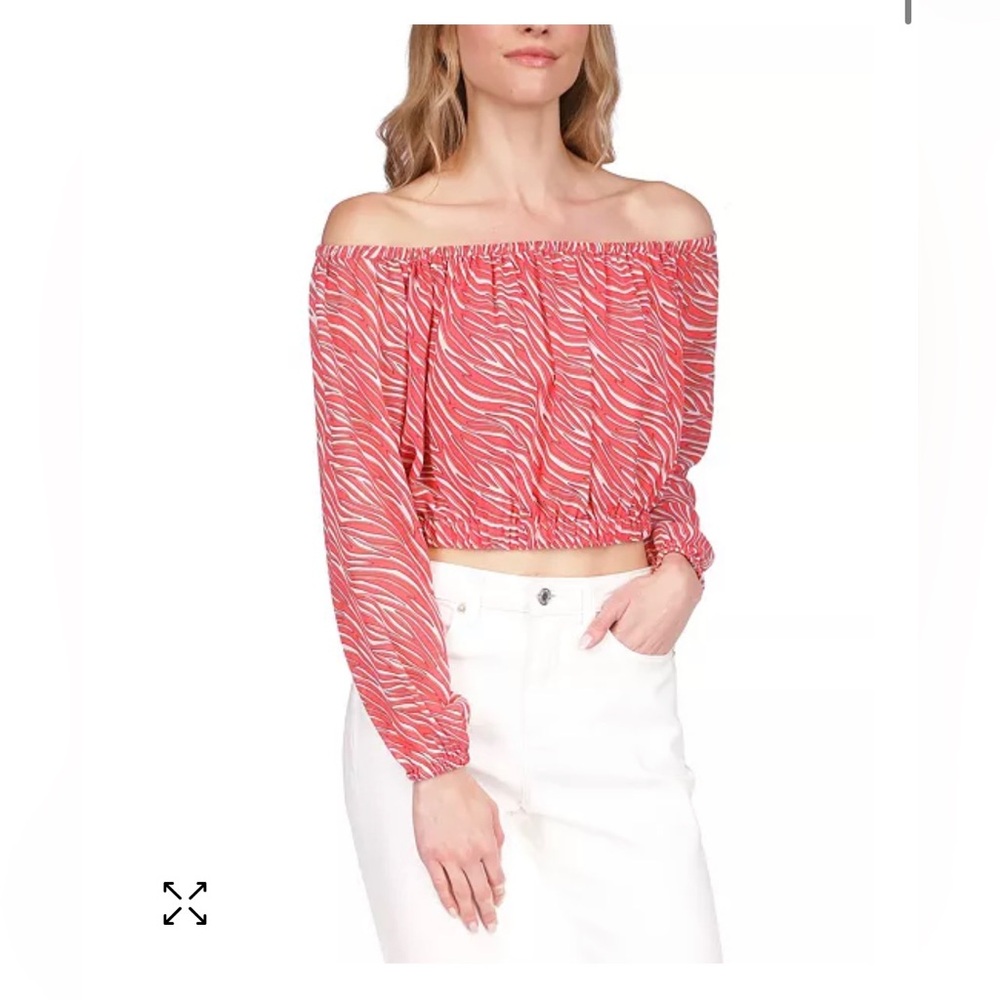 MICHAEL Michael Kors, a cropped long-sleeve top XL- brand new